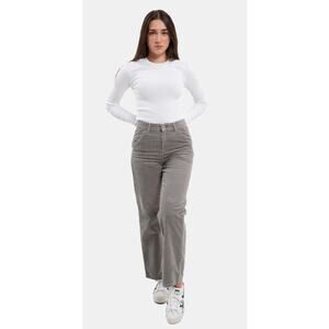 Carhartt Original Fit Corduroy Pants Womens Size 10 Brown Workwear Straight Leg